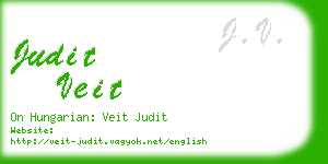 judit veit business card